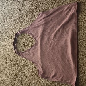 Mauve Halter Top